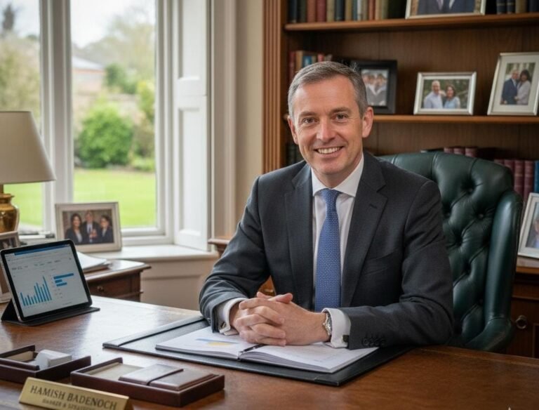 Hamish Badenoch: Banker, Strategist, and Political Partner
