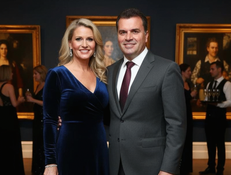 Georgia Postecoglou Behind Football Star Ange Postecoglou