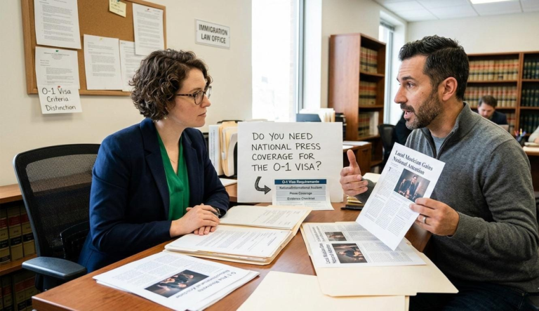 Do You Need National Press Coverage for the O-1 Visa?