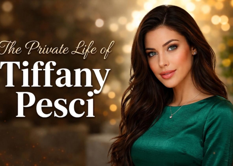 Portrait of Tiffany Pesci, daughter of Joe Pesci, representing her private and low-profile lifestyle